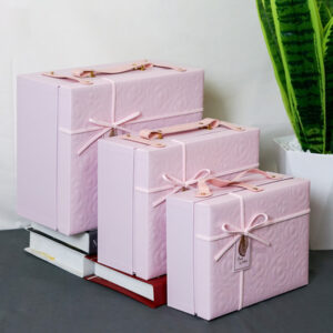 Gift Box Tali Berkilau 2 Warna Pink