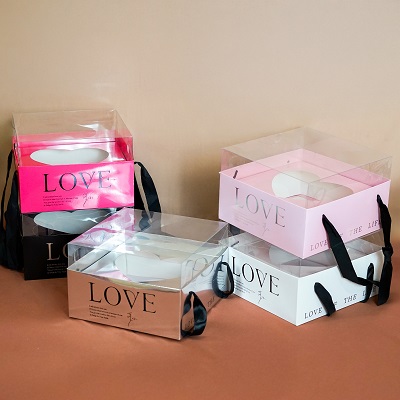 Flower Box Warna Lucu Putih