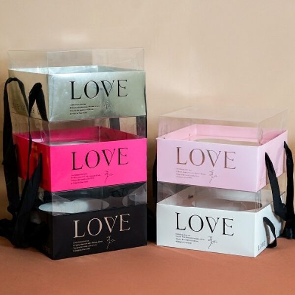 Flower Box Warna Lucu Hitam