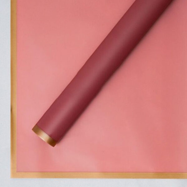Flower Wrapping List Gold SS 2 Dark Pink