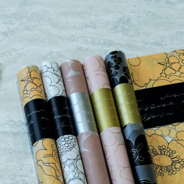 Flower Wrapping Motif Bunga Putih