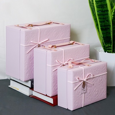 Gift Box Gelembung Best Wishes Pink